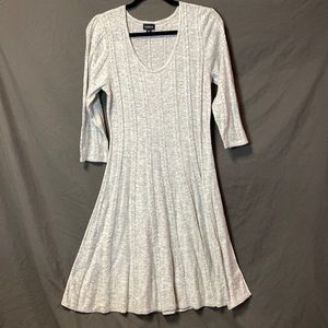 TORRID Size 00 Heather Grey Sweater Dress